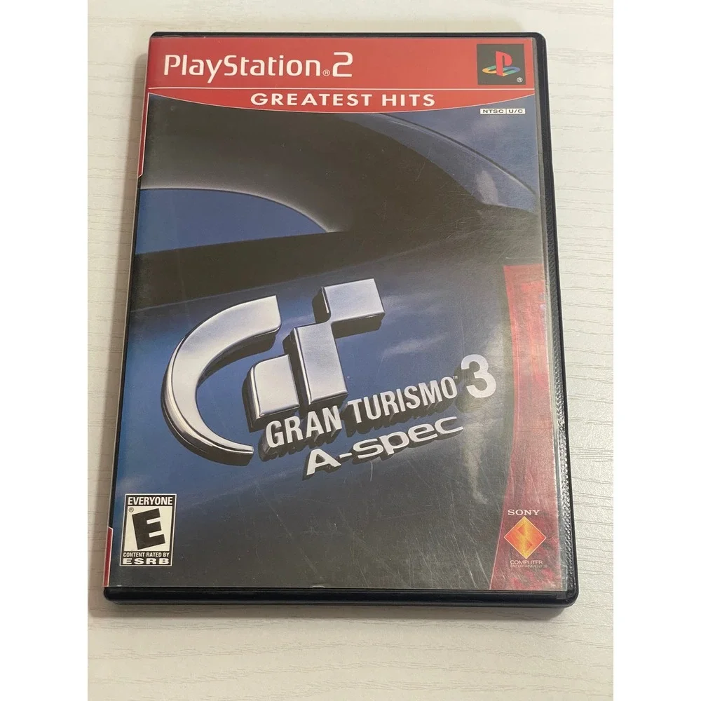 PlayStation 2 Gran Turismo 3 A Spec Greatest Hits Game‎ Disc Tested